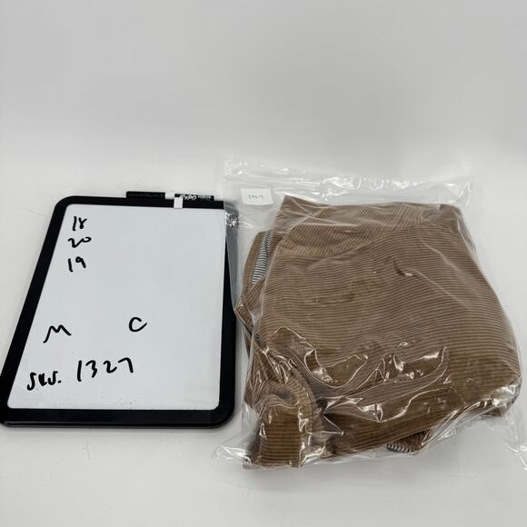 Abercrombie & Fitch Corduroy Blazer Womens Medium Cropped Brown Academia Preppy - Picture 9 of 9